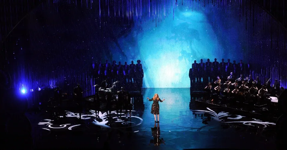 Adele, 85th Academy Awards 2013, lighting and production design by Rob Sinclair