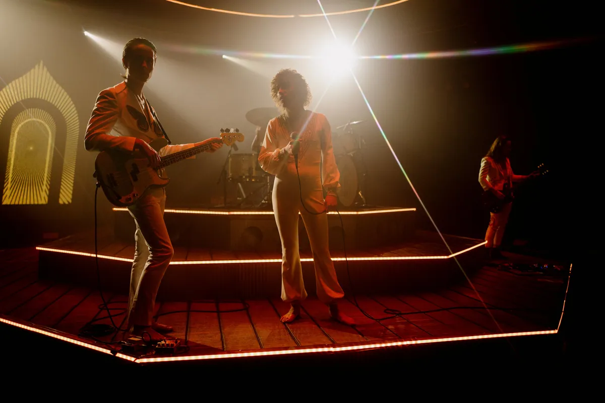 Greta Van Fleet, lighting and production design by Rob Sinclair