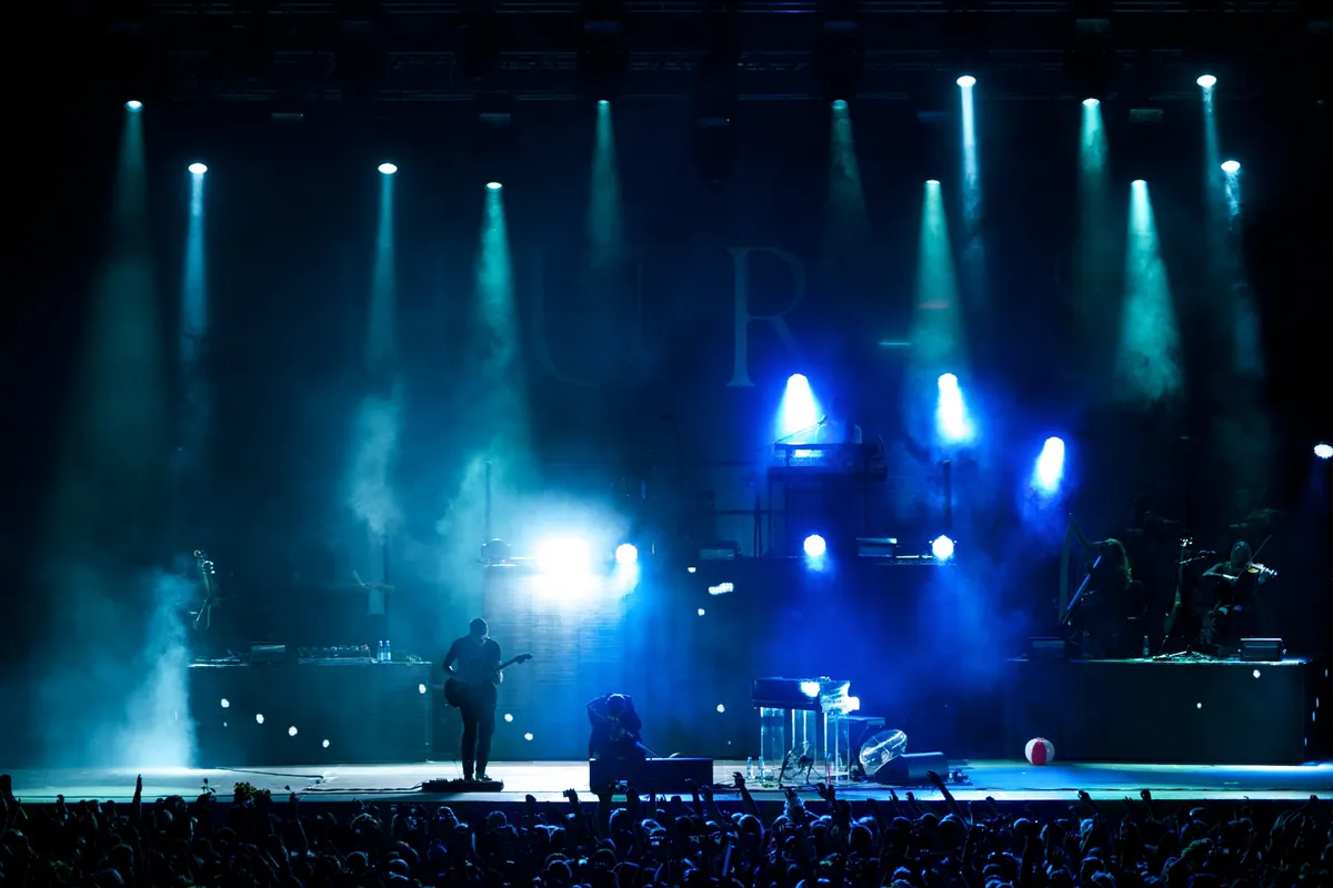 Hurts 2012, lighting and production design by Rob Sinclair