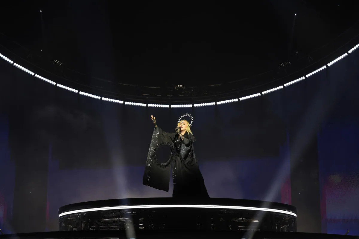 Madonna Celebration Tour, lighting and production design by Rob Sinclair