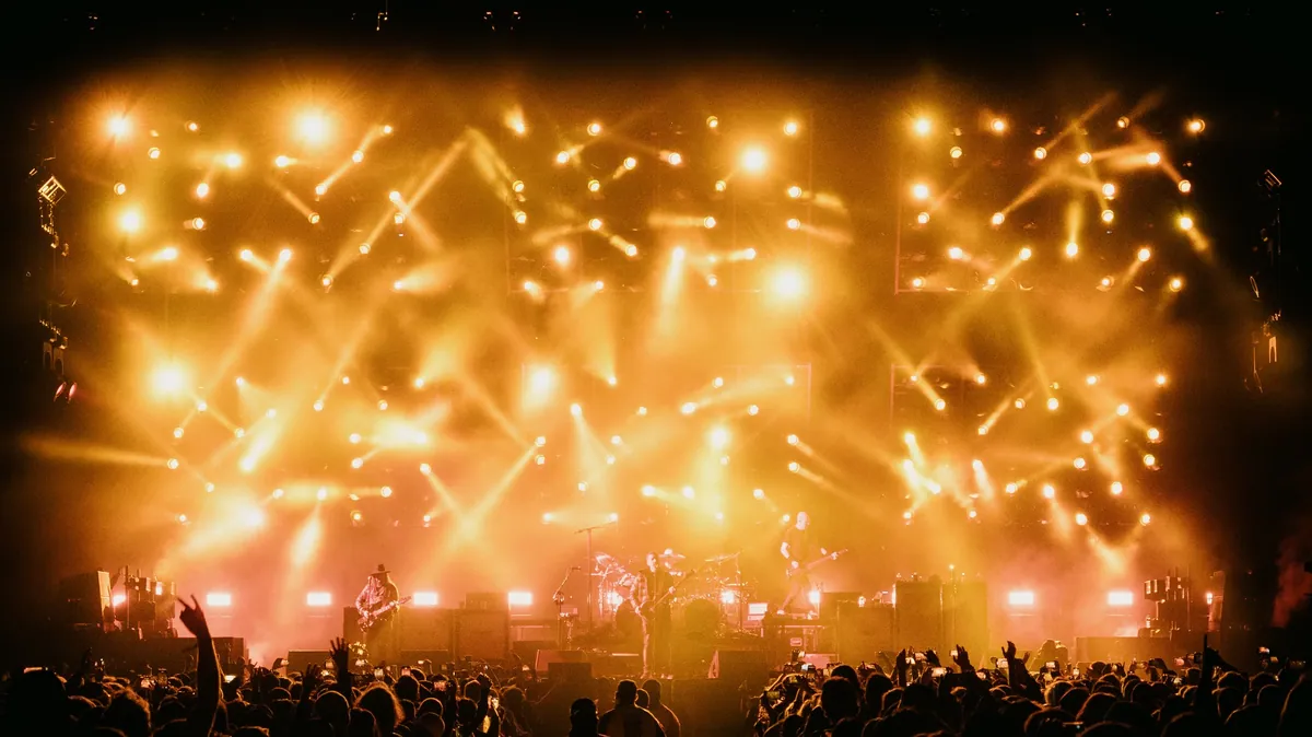 System of a Down Banc of California Stadium, lighting and production design by Rob Sinclair